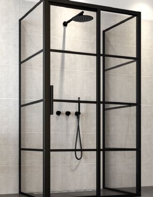 IMPEY SOHO BLACK WETROOM SCREEN 1400mm R/H SOFT CLOSE SLIDING DOOR, AH24SL01-140-RIGHT IMPEY SOHO BLACK WETROOM SCREEN 1400mm R/H SOFT CLOSE SLIDING DOOR, AH24SL01-140-RIGHT